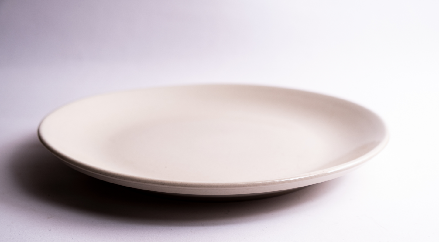 Handmade Ceramic Dinner Plate Set Of 2