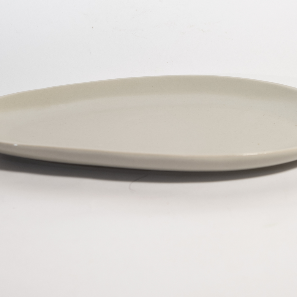 
                      
                        Handmade Ceramic Oval Platter Set of 2, Oval serving Tray
                      
                    
